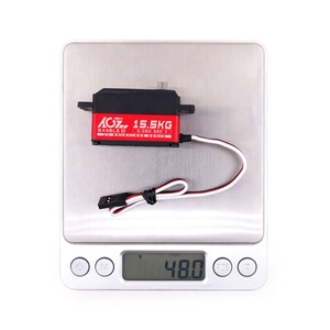 AGFRC B44BLS V2 Metal Gear 15.5KG High Torque 0.06Sec High <strong>Speed</strong> Brushless Motor Low Profile Digital Servo for RC Car Robot Boat - Product Image 4