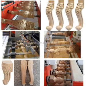 4 Axis <strong>CNC</strong> <strong>Router</strong> Multi-Head Long Service Life <strong>for</strong> <strong>3D</strong> Molds Processing <strong>for</strong> Wood Soft-Metal PVC Acrylic <strong>DSP</strong> Syntec <strong>Control</strong> - Product Image 5