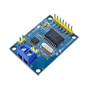 MCP2515CANバスモジュールTJA1050 51 MCU ARMコントローラー用レシーバーSPIモジュールDC5VSPIインターフェース制御抵抗器 - Product Image 1