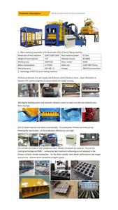 Leading Technology QT5-15 Automatic Block <strong>Making</strong> Machine Efficient Concrete Brick Production Line Mold Components Cement <strong>Clay</strong> - Product Image 6