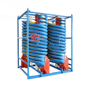 Separador de gravedad alimentado por motor y transportadores de tolva en espiral para trabajos de minería de energía de construcción de mineral de cromo y hierro - Product Image 1