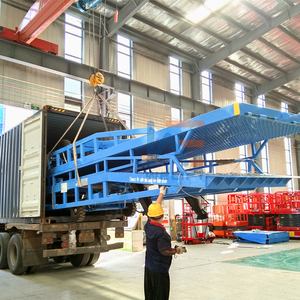 Mobile 5ton 8ton 10ton <strong>Loading</strong> Ramp Lift Tables Hydraulic Mobile <strong>Container</strong> <strong>Loading</strong> and <strong>Unloading</strong> Dock Ramps - Product Image 2