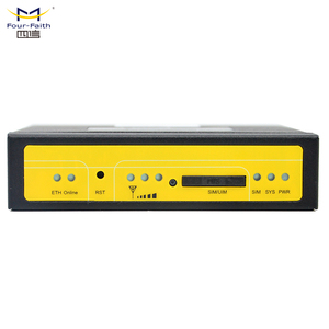 F3827 Industrieller M2M 4G LTE Ethernet Gateway Router mit SIM-Kartens teck platz für die fern gesteuerte Heim automation - Product Image 5