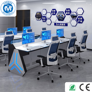 <strong>Custom</strong> Simple Modern Executive Control Desk Commercial Console Table for Office Command Center Modern <strong>Computer</strong> Console for Home - Product Image 6