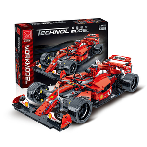 Mork New Arrival Red <strong>F1</strong> Model Car <strong>1</strong>:<strong>10</strong> Formula <strong>RC</strong> Car SF91 Building Blocks - Product Image 5