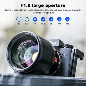 VILTROX 85mm F1.8 Lens STM Full-Frame Autofocus Large Aperture Z9 Z7 Z7II <strong>Z6</strong> Z6II Z5 Z50Nikon Z Mount Lens for <strong>Camera</strong> Nikon - Product Image 3