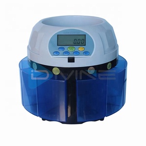 高品质黑色粗糙塑料硬币分拣机硬币柜台机迷你硬币柜台分拣 - Product Image 5