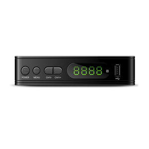 Dvb-t2 Set Top Box USB2.0เครื่องรับสัญญาณ,เครื่องรับสัญญาณดาวเทียม DVB T2 Dvbt2สำหรับโคลอมเบียรัสเซียฝรั่งเศส - Product Image 1