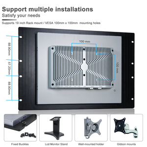 Fabricación de fábrica computadora industrial integrada IP66 pantalla táctil a prueba de agua todo en una PC Panel PC computadora Industrial PC - Product Image 6