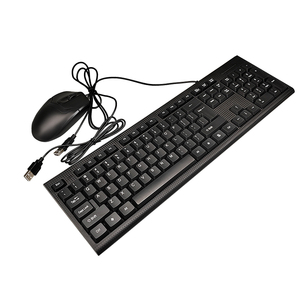 Choiyan Teclado Pc Gaming Keyboard Teclas de goma Ratón con cable Combo Interfaz USB Teclado Ratón Gamer Gaming Mouse