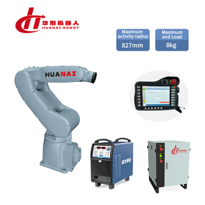 HN-0808 42kg 6 Axes <strong>Robot</strong> <strong>Arm</strong> 827mm Radius <strong>Load</strong> 8kg <strong>Cnc</strong> 6dof <strong>Robot</strong> <strong>Arm</strong> - Product Image 1