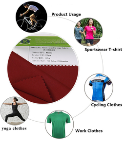 Produziert Neues Produkt Vier Wege Elastic Nylon Spandex Wicking Yoga Bekleidungs stoff