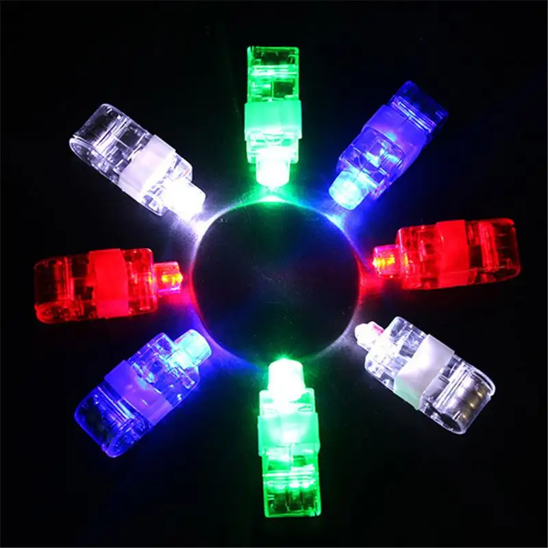 32pcs Glow Party favori LED lampeggiante anello di barretta Laser Finger Light Up giocattoli per Festival Party supplies e