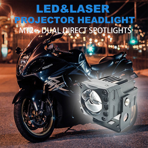 Idison Mt2 1.5Inch Mini Biled Kép Trực Tiếp Spotlight Xe Máy Chiếu Ống Kính Ba Màu 40W 55W 6000K Xe Đèn Pha Cho Xe Tải - Product Image 6