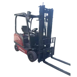 Carretilla elevadora eléctrica maniobrable eficiente de 1,5 y 1,0 toneladas, manejo de materiales a granel, carga de precisión, descarga, embalaje de palés usados - Product Image 1