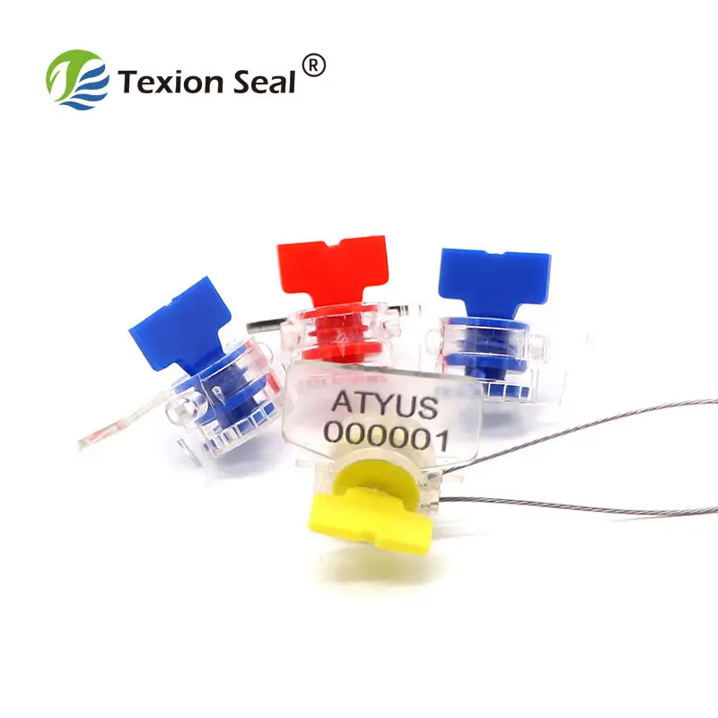 TXMS 103 Alta resistência segurança selo bloqueio amplamente utilizado selo medidor com número serial