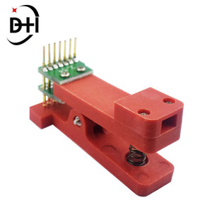 Supporto per Test di spaziatura da 2.54mm morsetto per clip per PCB dispositivo di fissaggio sonda pogo pin Download programma Burn Single/Double4P 5P 6P 7P 8P 9P 10P - Product Image 4
