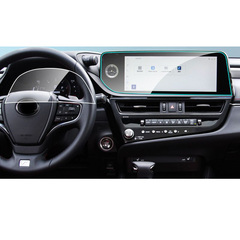 Transparente/Para LEXUS ES Navi 12,3 pulgadas + Dash TPU 2022-2023