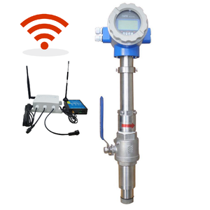 RS485 4-20MA soğutulmuş su debimetre fiyat listesi su için elektromanyetik ekleme manyetik akış ölçerler - Product Image 1