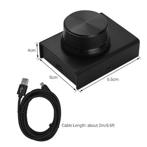 USB <strong>Computer</strong> Volume Knob for Laptop PC Mini One-button Mute Controller Speaker Audio Digital Line Volume Controller - Product Image 2