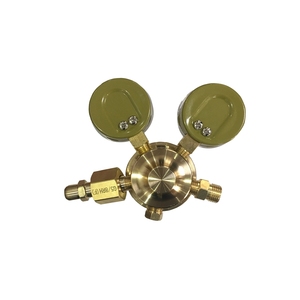 Brass Oxygen, Propane, <strong>Nitrogen</strong> Dual Gauge High Pressure Gas <strong>Regulator</strong> for Industrial