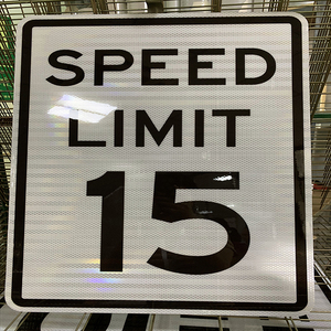 Securun giới hạn tốc độ 25 dấu hiệu-Dấu hiệu đường bắt mắt với tấm phản chiếu lăng trụ cường độ cao 3M cho tầm nhìn tối đa - Product Image 2