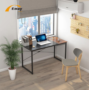 Escritorio de ordenador de alto estándar para oficina en casa, mesa de escritura de estudio, estilo Simple con cajón integrado, tablero de empalme, escritorio de almacenamiento - Product Image 5