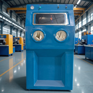 9090 जल आधारित व्हील मरम्मत भाप सैंडब्लास्टिंग मशीन मोबाइल सैंडब्लास्टिंग मशीन मोबाइल सैंडब्लास्टिंग कैबिनेट के लिए - Product Image 1