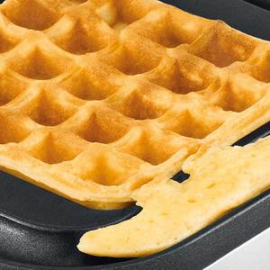 Mini Electric Egg Waffle Maker Iron with <strong>LCD</strong> <strong>Display</strong> 5 <strong>Programs</strong> &amp; Double Heating Elements Household Pop Cake Donut Maker - Product Image 3