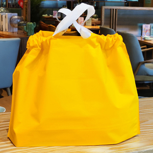 Colorful Custom EVA <strong>Packing</strong> Drawstring Bag with <strong>String</strong> for Supermarket Shopping Printing logo Portable <strong>Plastic</strong> Jewelry Bag - Product Image 5