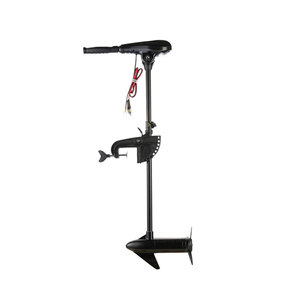 Quick Delivery <strong>Transom</strong> Mounted Trolling Electric Outboard Motor 0.8HP 12V DC with <strong>LED</strong> Battery Indicator for Kayak,fish Boat - Product Image 3