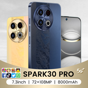 2024 Spark Tecno <span class=keywords><strong>Camon</strong></span> 30 Pro携帯電話クローンバージョン美容カメラゲーム機能LTE/CDMA英語スペインフランス語
