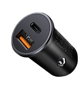 KCC PD 20W QC3.0ミニカー充電器デュアルポートUSBアダプターLEDによる急速充電 - Product Image 1
