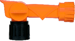 Orange et noir