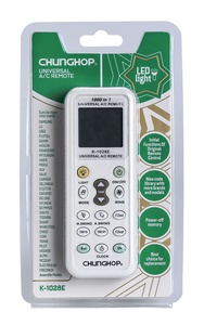 Chung hop Das neue Design K-1028E PRO Universal Air Condition Remote 1000 in 1 Digital LCD-Fernbedienung, GROSSHANDEL