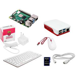 Frambuesa Pi®Kit de escritorio 5 B 4GB 4x2,4 GHz incl. Teclado, incl. Ratón, incl. Noobs OS, incl. Red (940910739657)