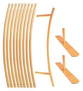 Özel cinsiyet ortaya düğün doğum günü bebek duş yuvarlak daire zemin - Product Image 6