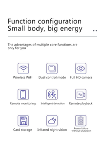 1080p Mini Wireless Wifi Ip <strong>Camera</strong> for Remote Viewing 32GB MAX Home Security and Body Monitoring <strong>Camera</strong> Suitable for Baby Pet <strong>n</strong> - Product Image 6