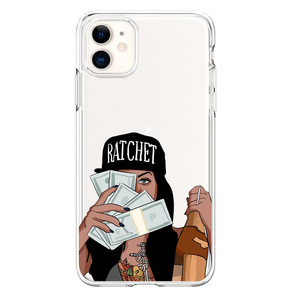 IPhone12用ピンクの電話ケース女の子用コーヒーカップiPhone15プロマックスケース用自分の名前 - Product Image 2