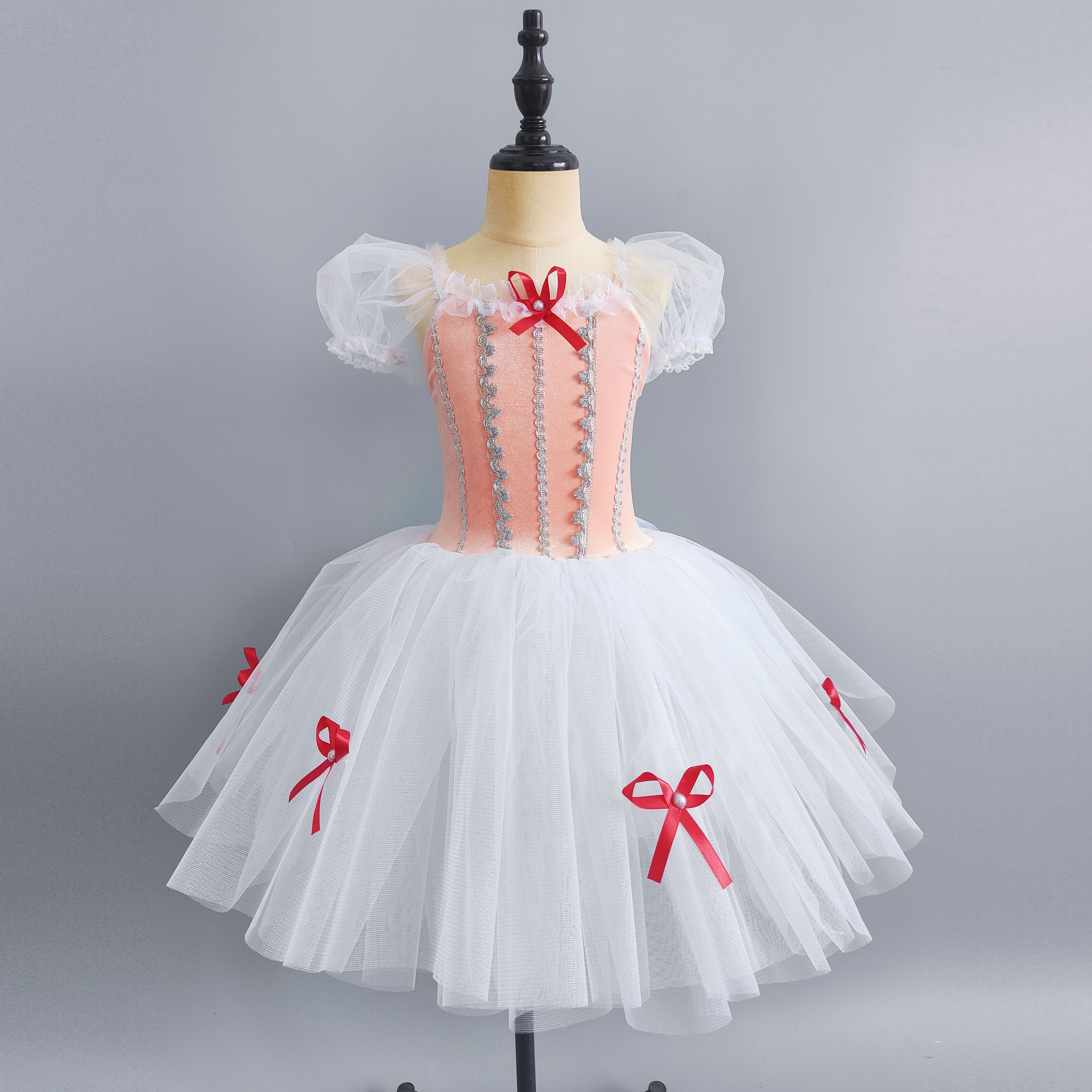 Noeud blanc rose