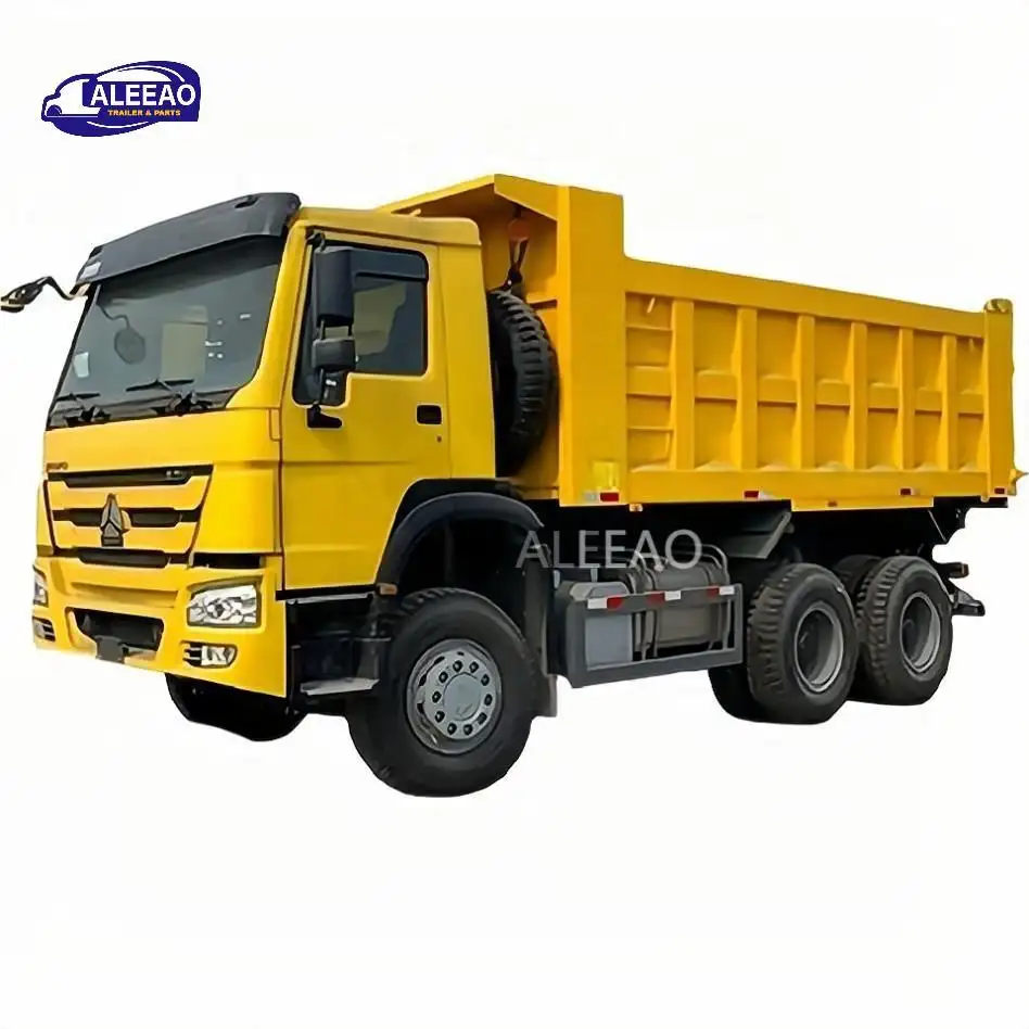 China Used Sinotruk Howo 6x4 Dump Truck 371hp 10 Wheels Used Dump Tipper Truck Second Hand Dump Trucks for Sale