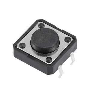 12x12x5mm Micro PCB Momentary Tactile Tact DIP Push Button <strong>Switch</strong> - Product Image 1