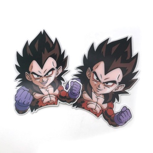 DB <strong>Anime</strong> Motion <strong>Car</strong> Stickers 3D Lenticular <strong>Decals</strong> Waterproof <strong>Decal</strong> for Laptop and Refrigerator Suitcase - Product Image 5