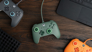 8bitdo Ultimate C ตัวควบคุมแบบมีสายสำหรับ Xbox Hall จอยสติ๊กวงแหวนไฟ RGB สำหรับ Xbox Series X | S Xbox One Windows 10/11 - Product Image 5