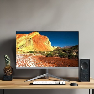Precio de fábrica FHD blanco 21,5 pulgadas Lcd monitores PC pantalla ancha sin marco Led Monitor de computadora de escritorio para el hogar Oficina escuela usado