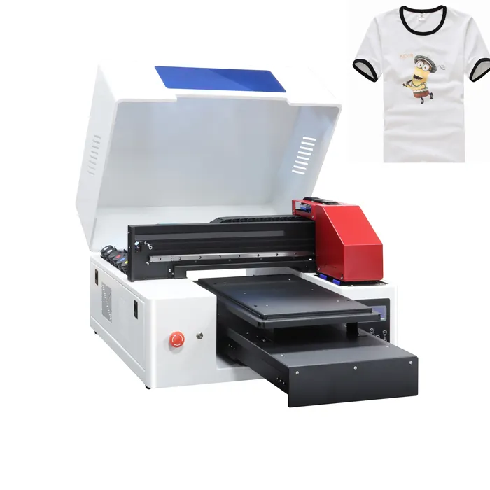 Refinecolor Direct To Garment Printer Eps XP600/ i1600 piccola stampante DTG Desktop A3 per la stampa di t-shirt bianche e colorate