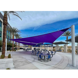 Großhandel Sun Shade Segelnetz HDPE Shade Net Outdoor Beste Qualität Sun Shade Sail Triangle Mit UV-Schutz - Product Image 3