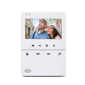 4 filo di villa video citofono del telefono del portello citofono con la macchina fotografica a foro stenopeico - Product Image 3