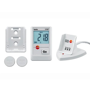 testo 174T set mit datenspeicher für 16000 messwerte mini temperatur datenlogger testo 174 T set (bestell-nummer 0572 0561) - Product Image 1