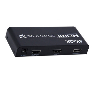 Divisor de video de 1 entrada/2 salidas de alta definición Distribuidor de dos videos de un minuto para HDTV Monitor de computadora Pantalla de TV y decodificador - Product Image 3